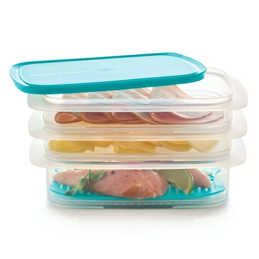 NWT Tupperware Fridge Stackable Set - Picture 2 of 4